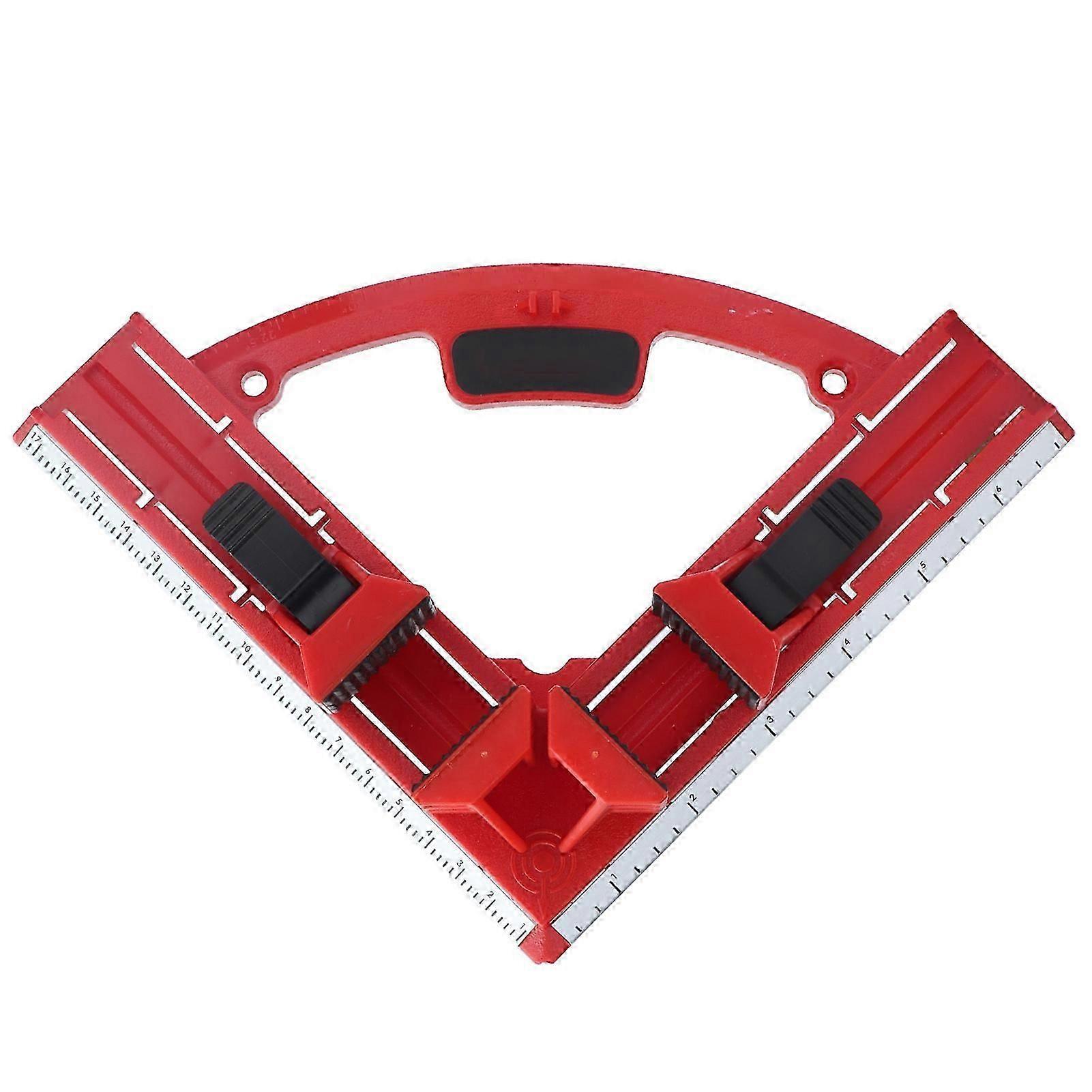 Right Angle Clamp 7in Adjustable Corner Clip Fixing Tool with Lock for Woodworking