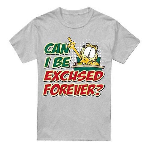 Garfield Mens Excused Forever T-Shirt