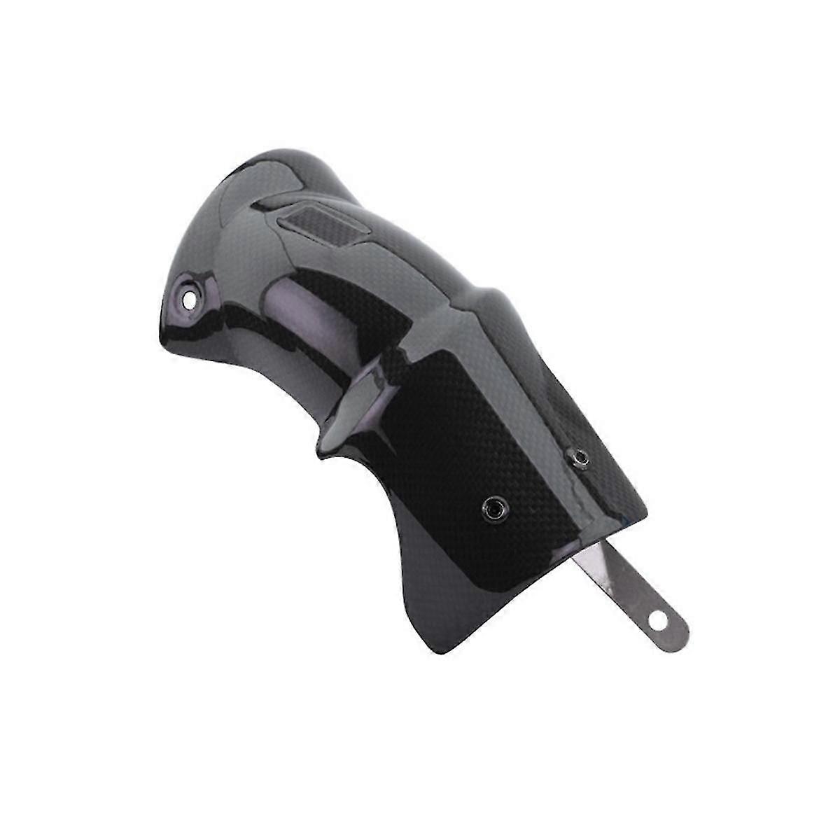 Motorcycle Exhaust Middle Link Cover Carbon Fiber Guard Anti-scalding Shell For S1000rr R1200gs S10