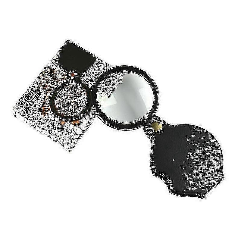 Lupa de bolso, Lupa dobrável, Mini Lupa dobrável, Lupa de bolso dobrável, Lupa portátil, Lupa de leitura, com Le giratório