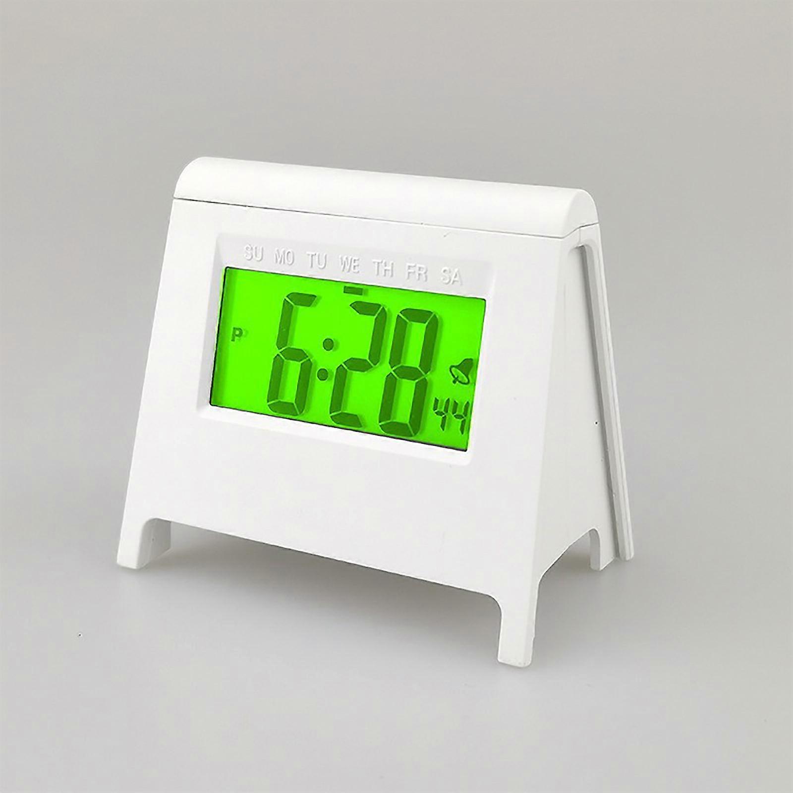 Mini LCD Student Alarm Clock Electronic Clock Smart Desktop Multi-function Clock With Luminous Temperature Calendar