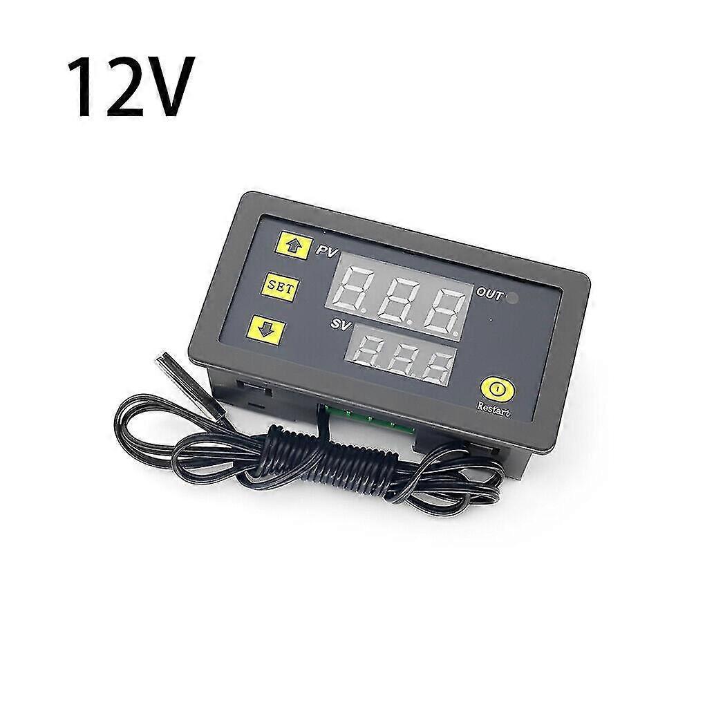 W3230 20A Digital Temperature Controller Thermostat DC 12V 24V AC110-220V