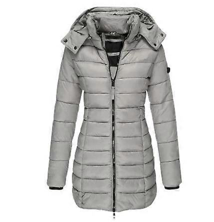 Women Thicken Warm Parkas Zippers Puffer Jacket Coat