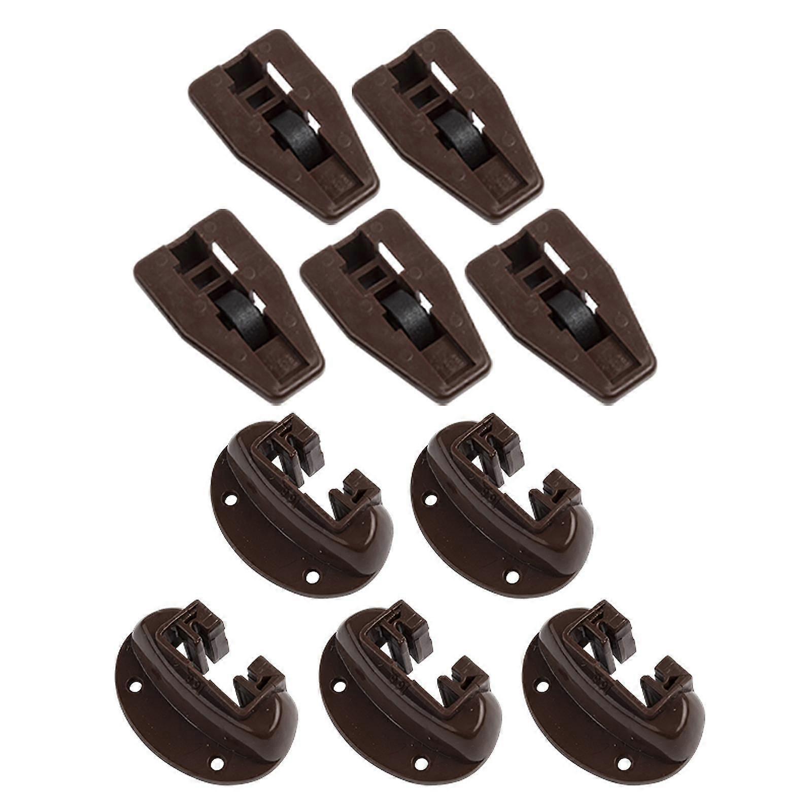 Five Sets Drawer Track Slide Kit for Center Mount Drawer Kenlin Rite-trak II