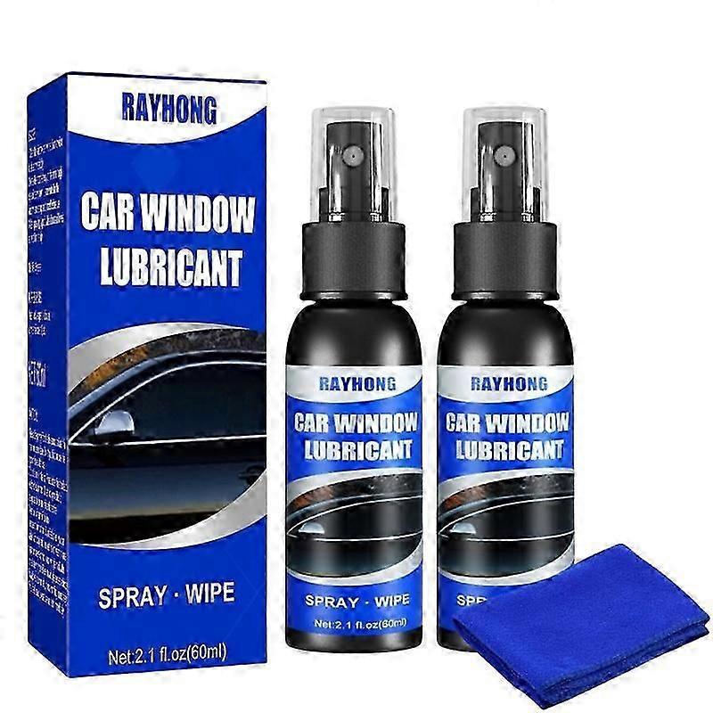 1-3pcs Car Lubricant Window Door Rubber Strip Softening Spray Anti-rust Eliminates Noise Maintenance Window Lubricant agent 60ml