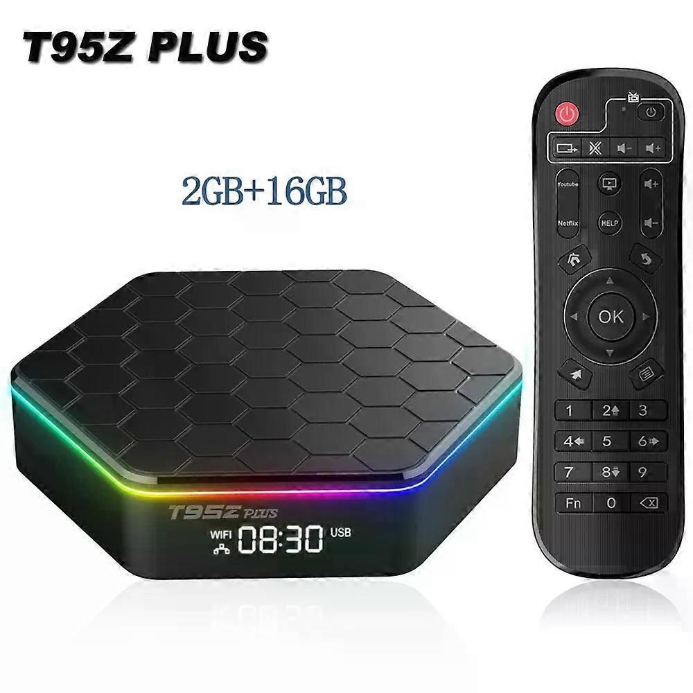 Global Version Smart TV Box WIFI6 Bluetooth 5 AllwinnerH618 32GB 64GB T95ZPLUS 4K HDR10 Stream Media Player Multi Language