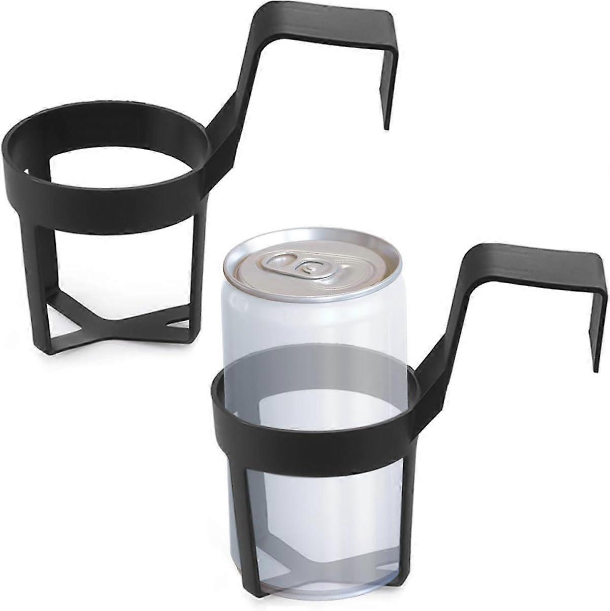 Pack Car Cup Holder Portable Bottle Holder Plastic Multi-Function Black