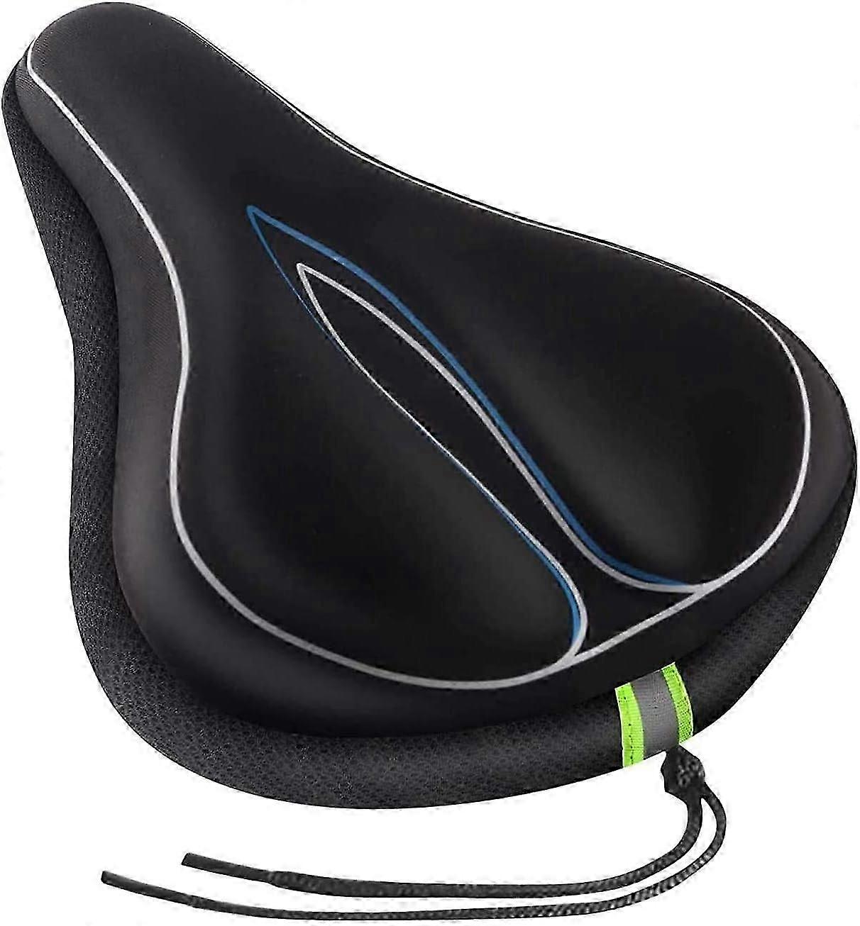 Hafızalı Köpük Bisiklet Eyer Örtüsü, Erkekler ve Kadınlar için Ekstra Yumuşak Jel Jel Koltuk Örtüsü, Suya ve Toza Dayanıklı Kılıf ile Rahat, Outdo ile Uyumlu