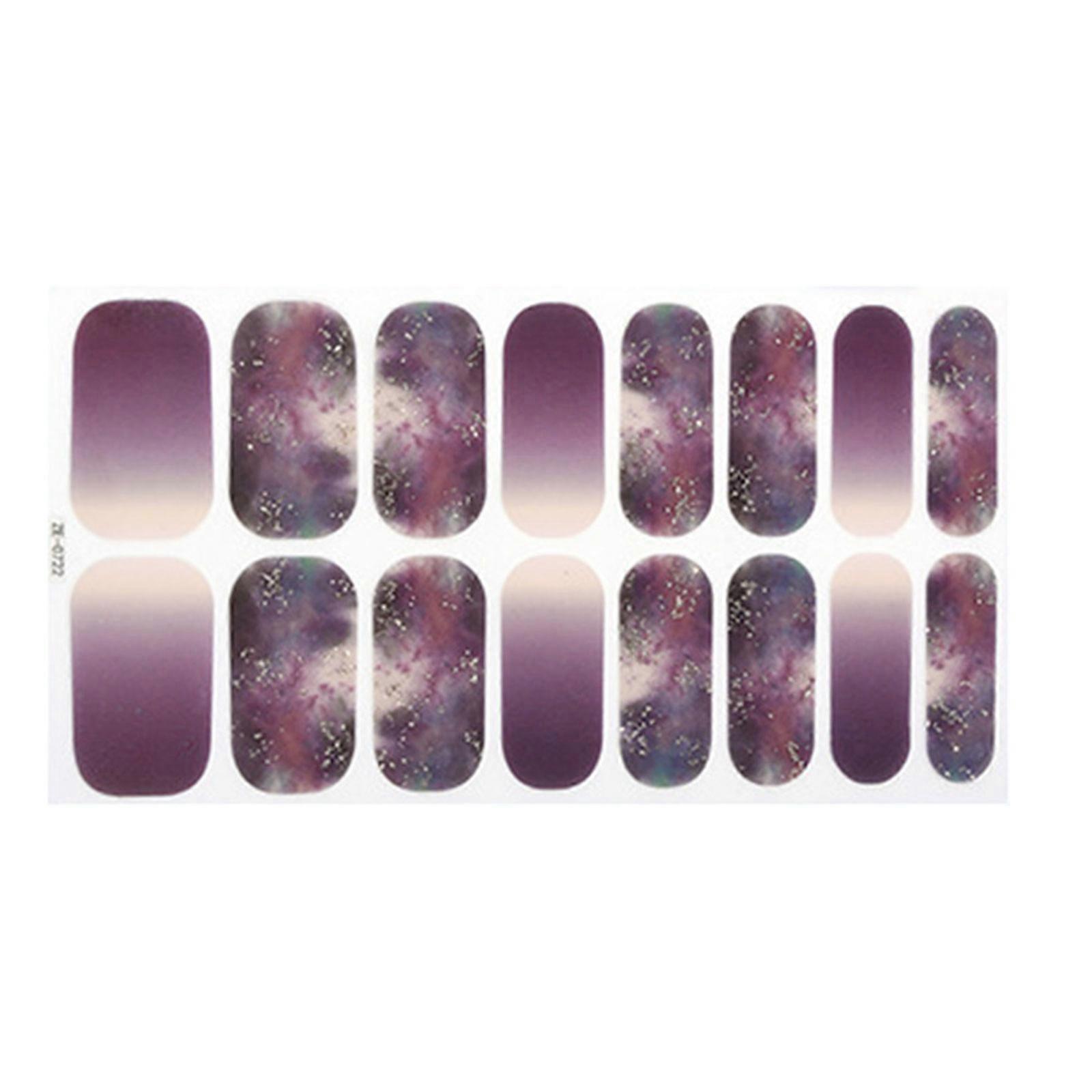 Gradient Nails Polish Naklejki Żele Okłady do paznokci Błyszczące paznokcie Polskie okłady Żele Paski do paznokci Zdobienie paznokci