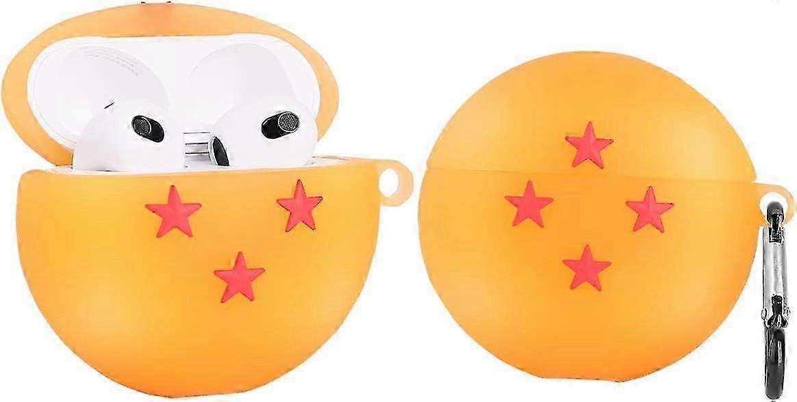 Passform designad för Airpods 3:e generationen 2021, silikon tecknad söt fodral skyddande stötsäkra överdrag för airpods 3