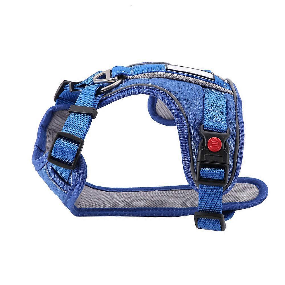 Reflective Adjustable Chest Straps Explosion-proof Pet Training Chest-back Rope