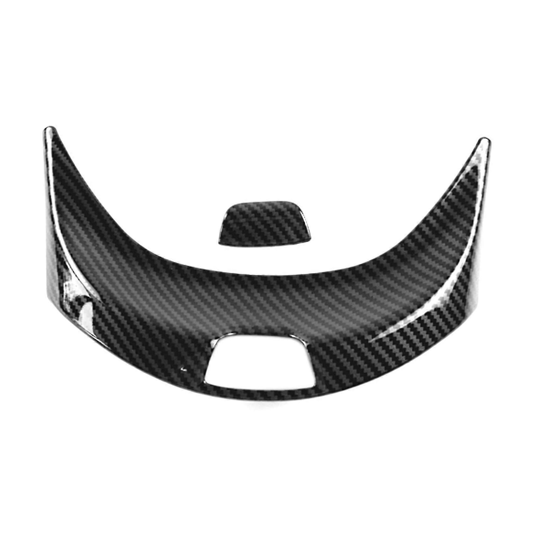 Car Center Console Armrest Box Trim Switch Buttons Panel Cover for E Class W213 2017-2021 Carbon Fiber JP
