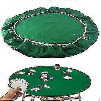 Game Table Cover Poker Bridge Card Table Cover Elastic Tablecloth For 36 To 48 Inches Table Game Accessories -QH