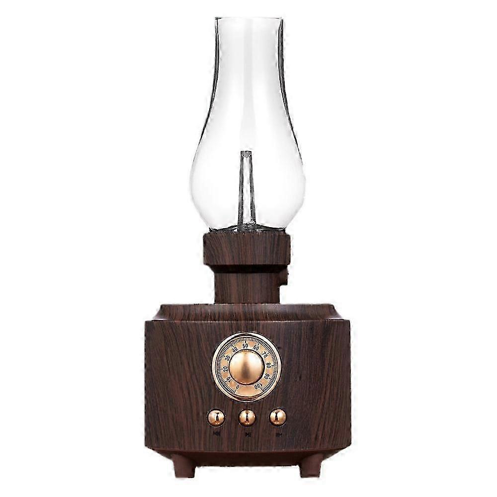 Retro Kerosene Bluetooth Speaker with LED Light,, Portable Music Box Bluetooth, Speaker Bluetooth, Powerful Bass High Volume Bluetooth 5.0