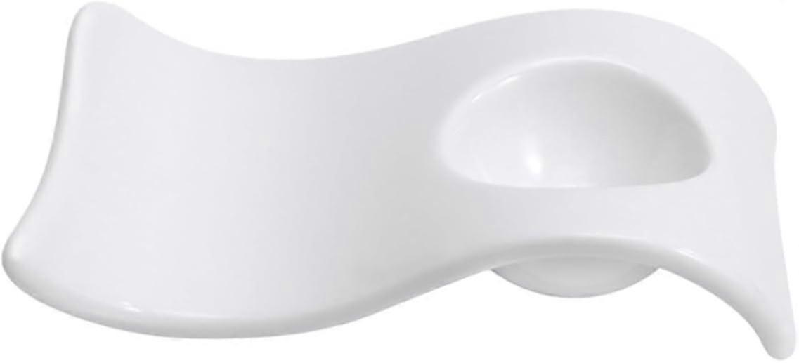 1 PC Ceramic Egg Cup Egg Holder Egg Tray Decor Eggs Kitchen Egg Storage Tray Wave- Shaped Egg Cups Egg Container Creative Egg Cup