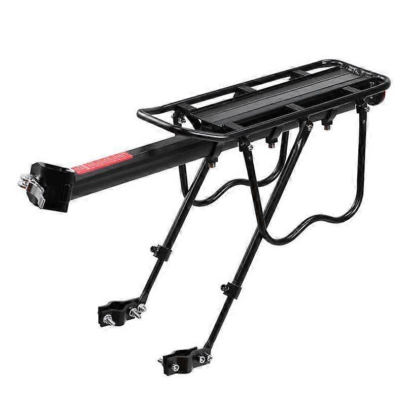 Bicycle Rear Rack MTB Seatpost Mount Carrier with Reflector and Mudguard Universal Quick Installation