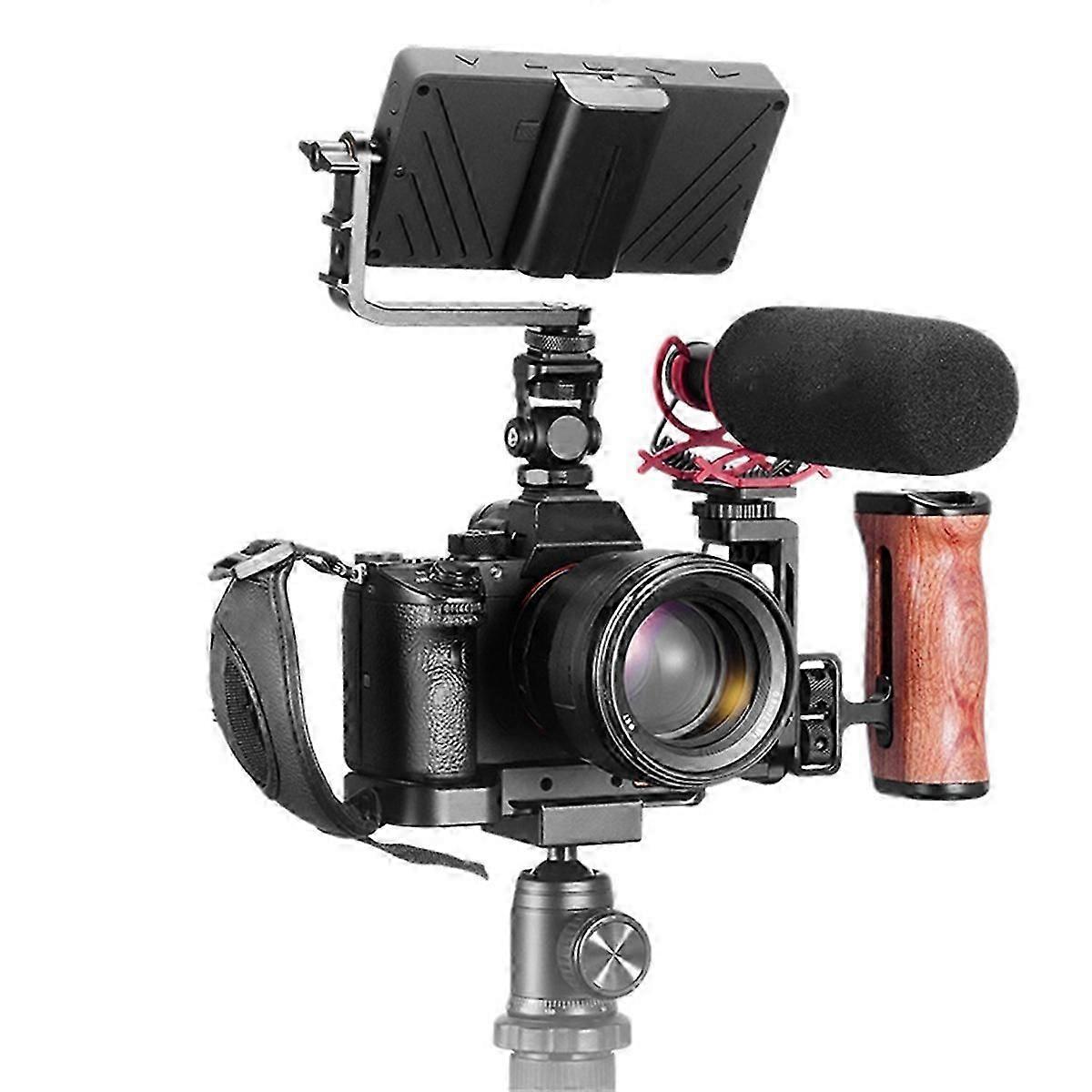 Quick Release Plate for A7M3 A7R3 Cage Vertical L Plate Universal Tripod A9 DSLR Camera Accessories DS