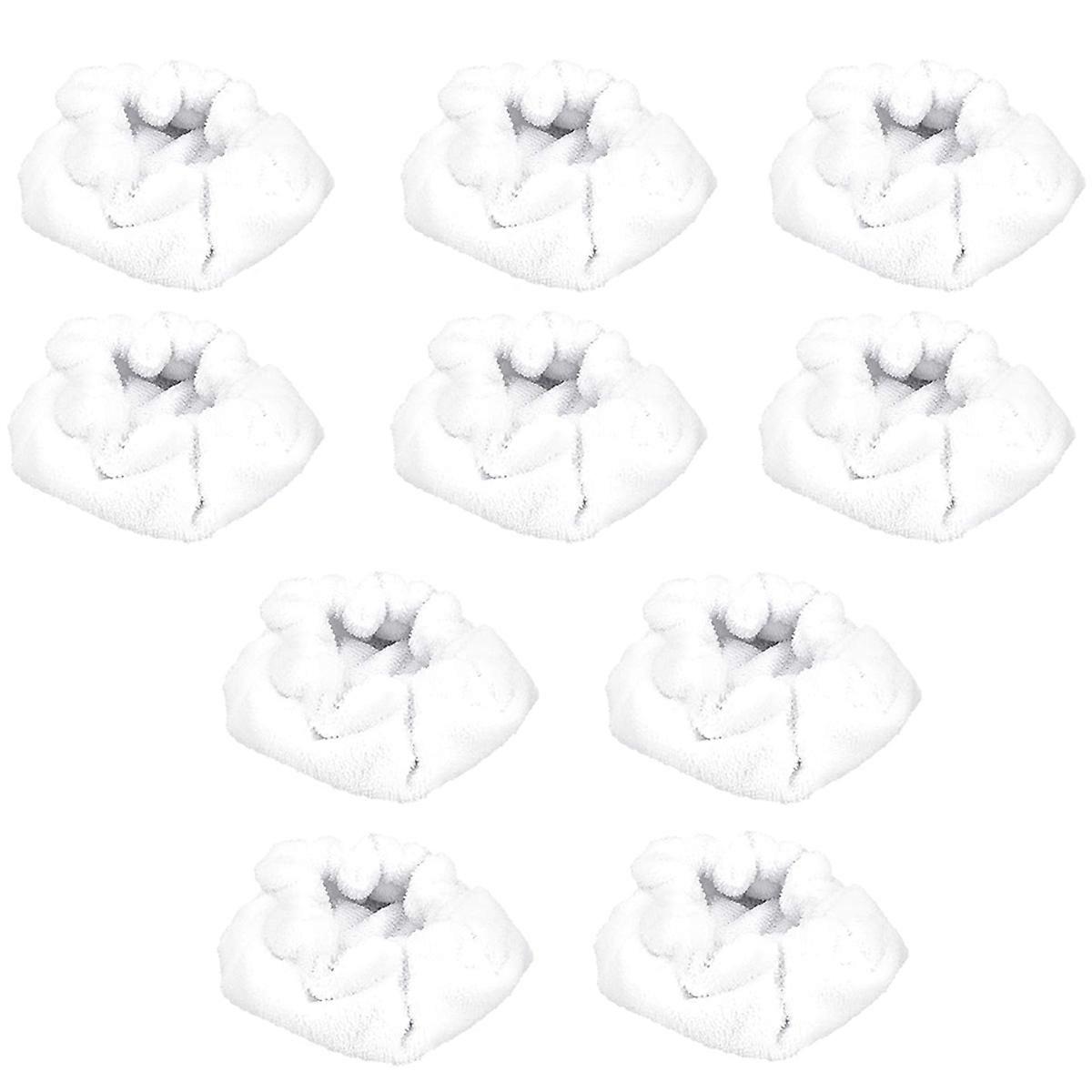 Microfiber Bonnet Steam Mop Pads for Dupray Steam Cleaners 10 Pack