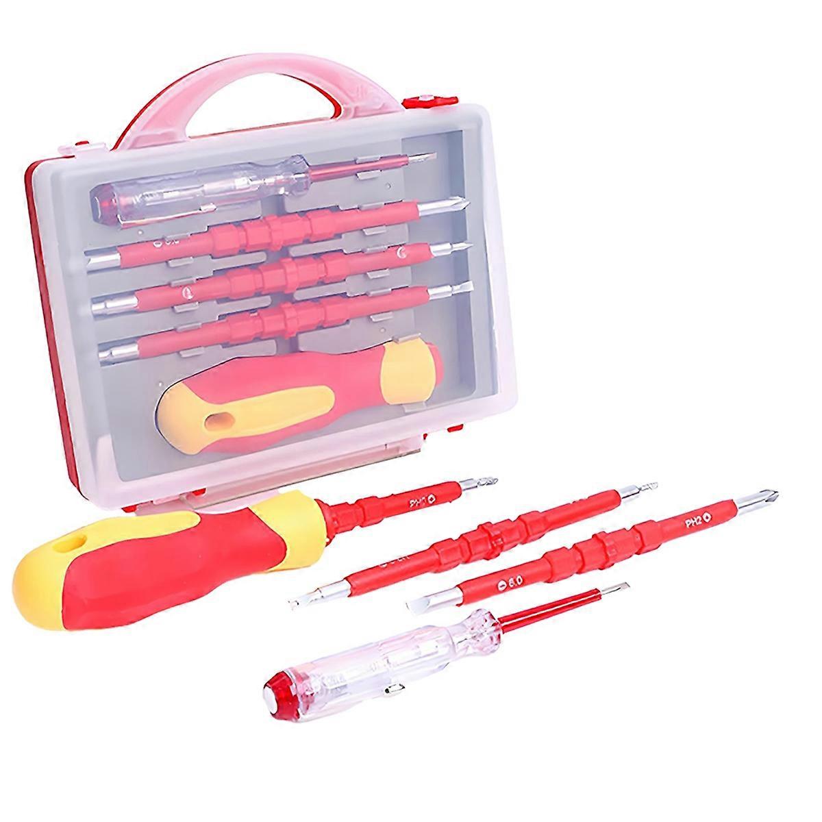 Insulated Electrician Magnetic Insulated Screwdriver Set (5 In1)