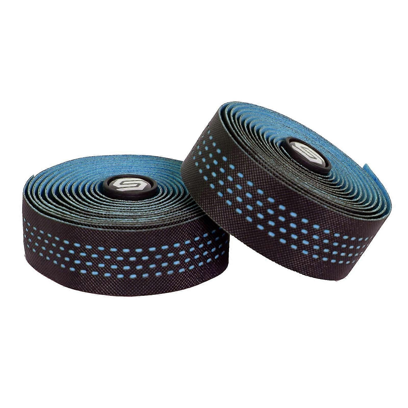 Soft Bike Handlebar Tapes Anti Vibration Nonslip Cycling Wrap blue