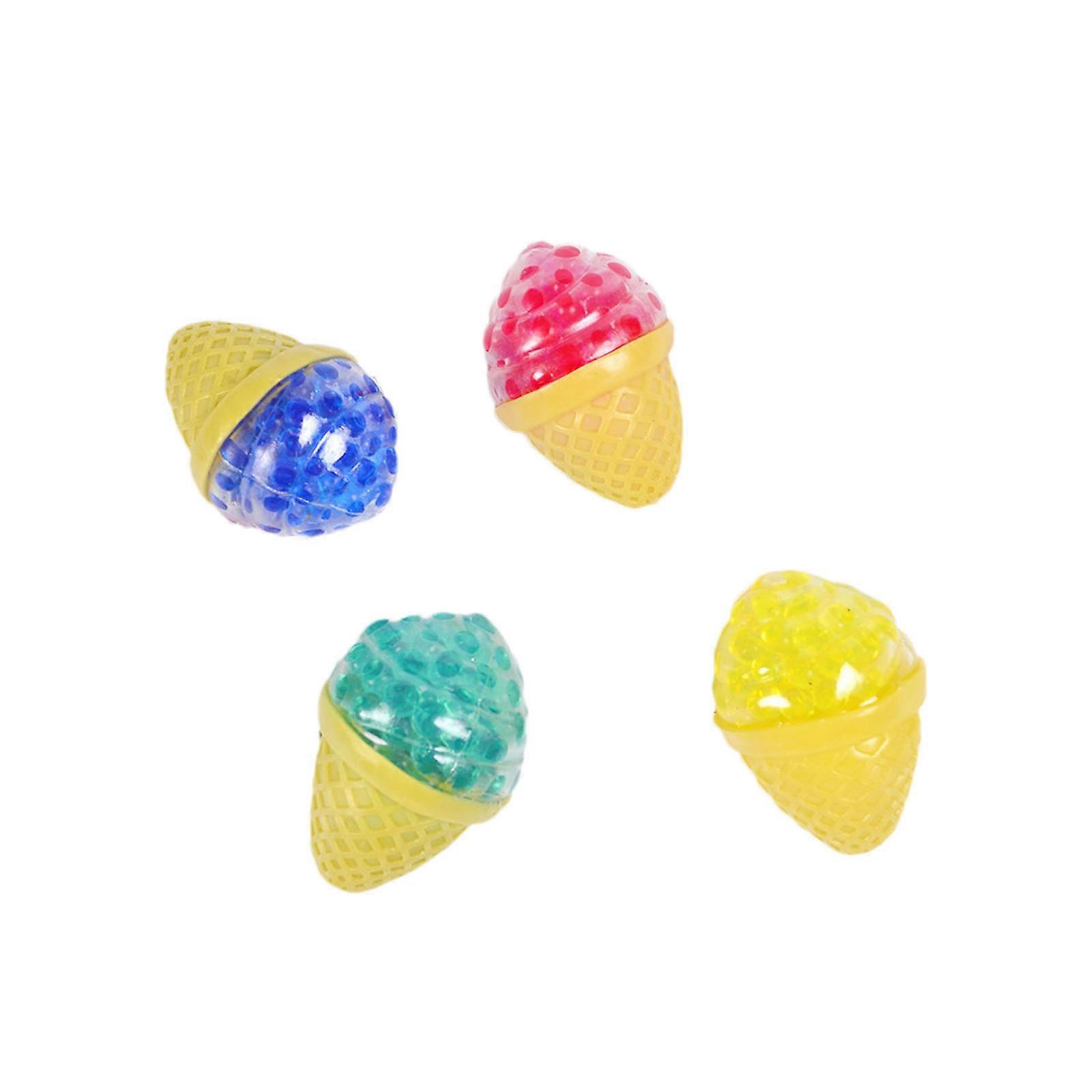 Ice Cream Venting Ball Venting Toys Colorful Beads Grape Ball Children Decompression Ball Endless Squeezing
