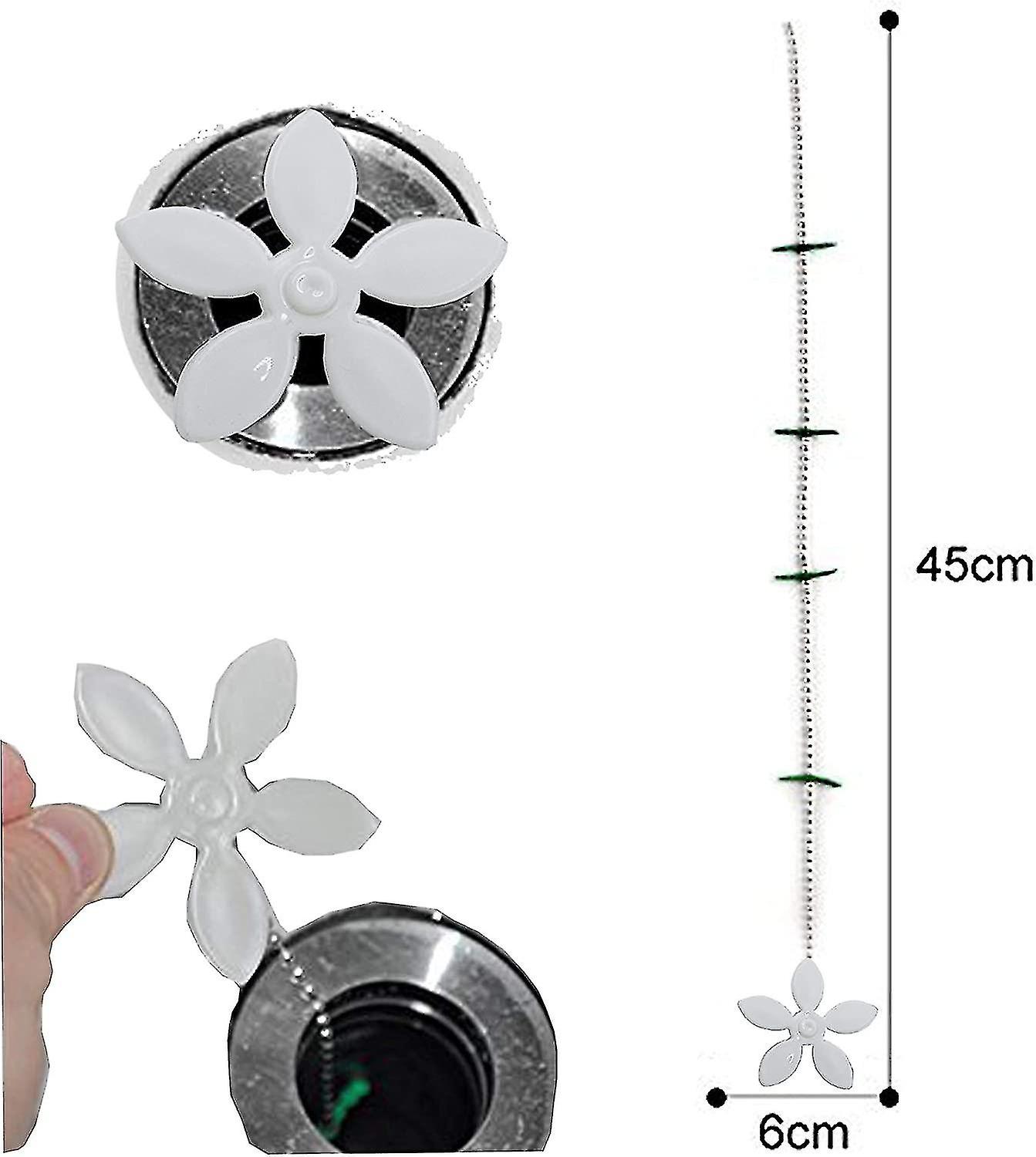 10 Pack Flower Bathroom Drain Filter Shower Drain Cover Hair Collector