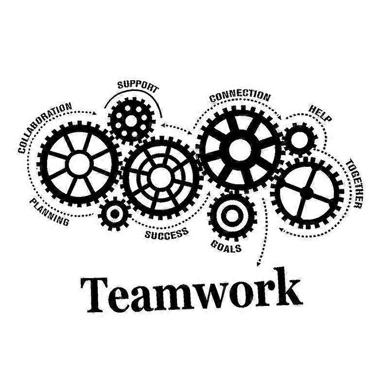 1pcs Team Work Sticker