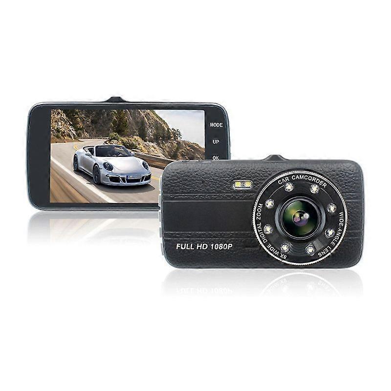 D910 Car 4 inch HD Single Record Driving Recorder