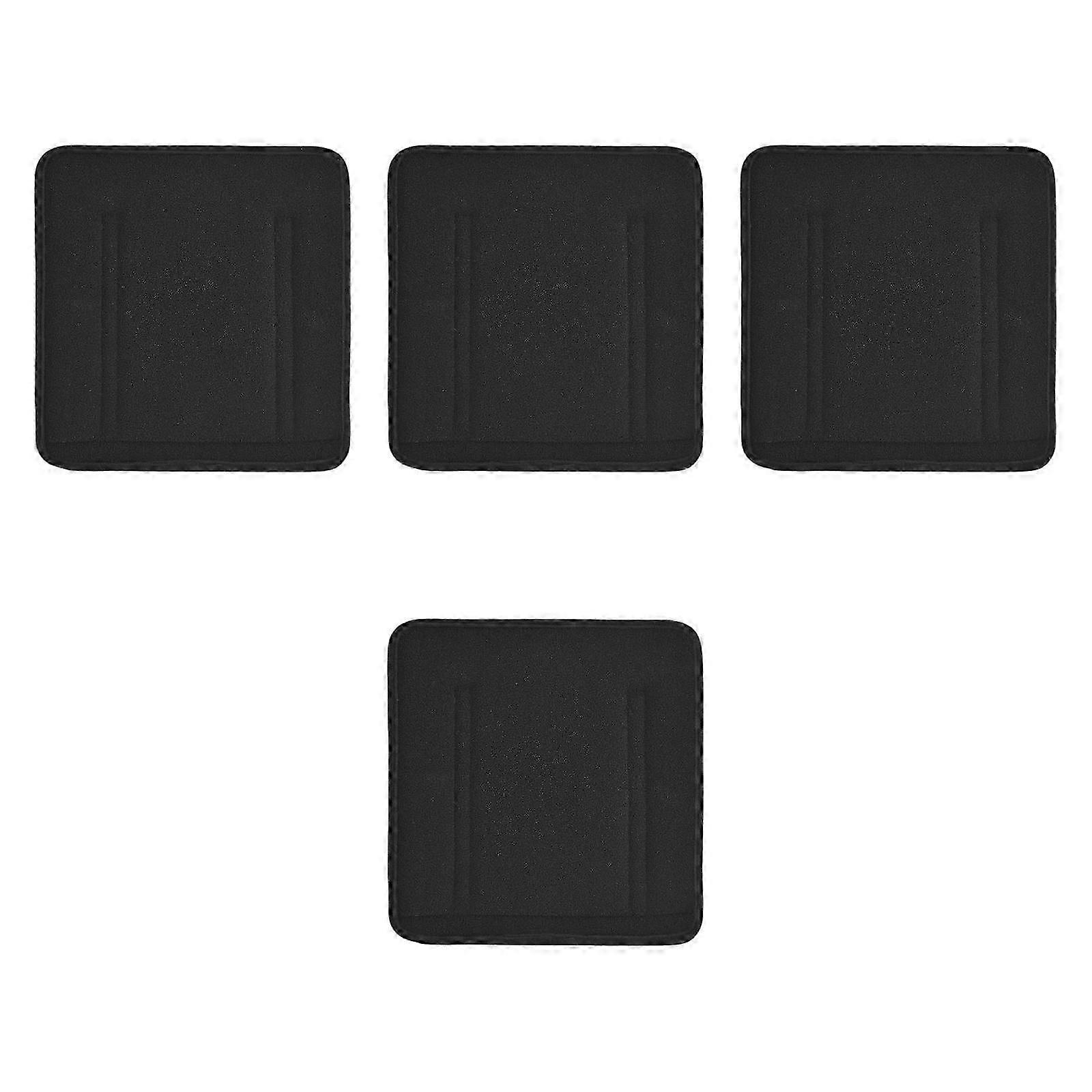4x Bunk Bed Ladder Pads Soft Bunk Bed Ladder Cover Ladder Not Included Black