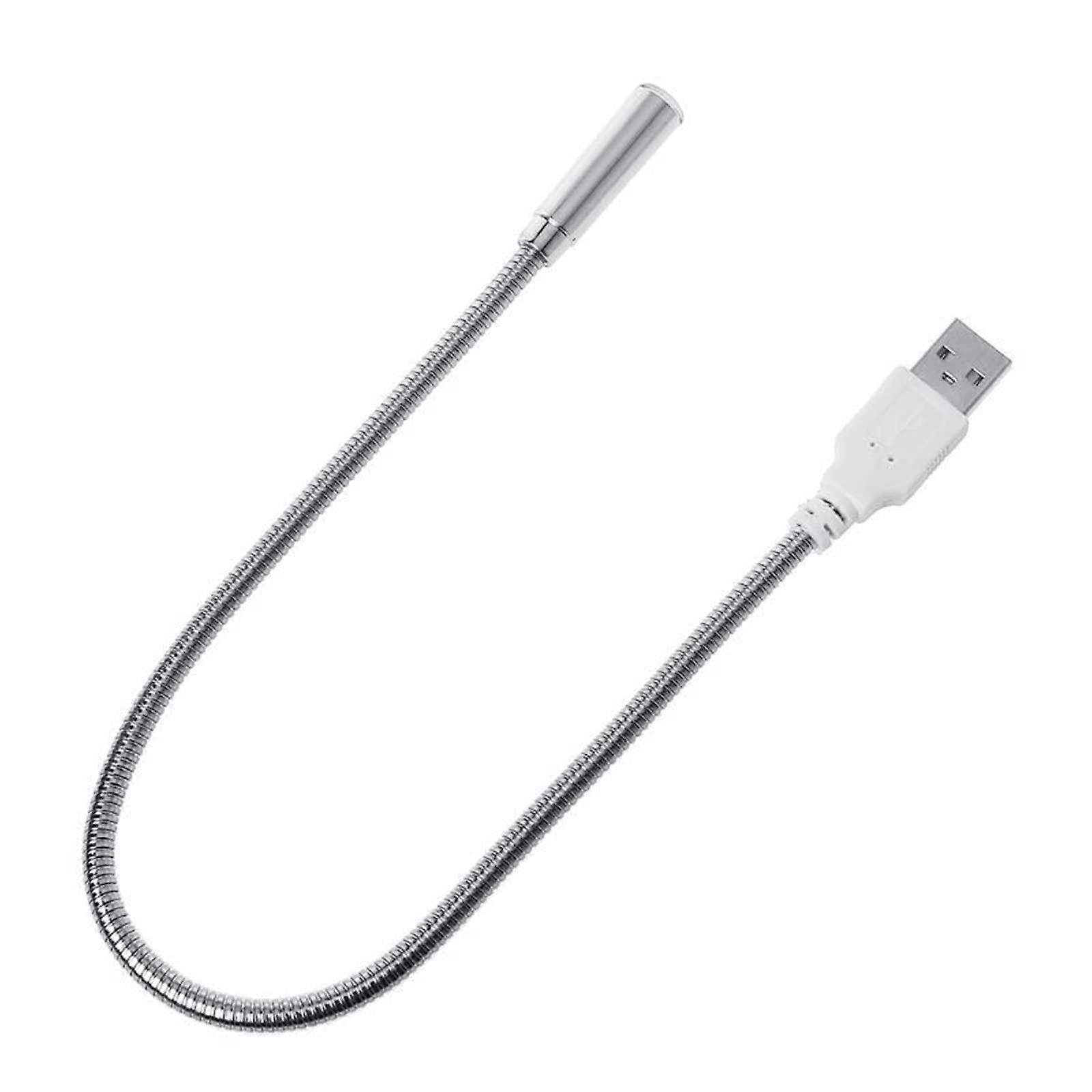 USB Flexible Light Keyboard Lamp Rechargeable Adjustable Hose Night Illumination Plug and Play for PC Computer Desktop Book Read