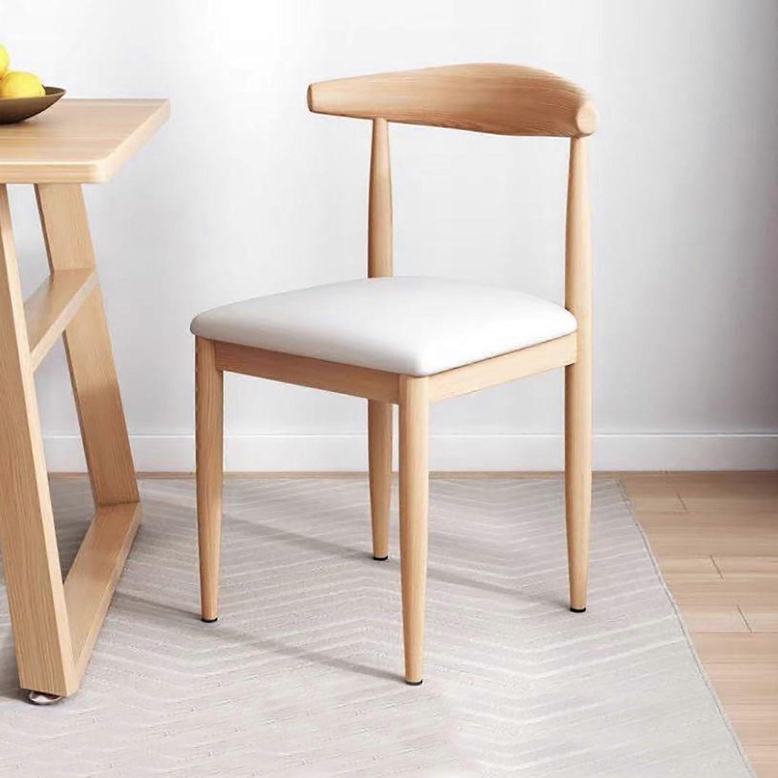 厨房餐厅椅子餐椅化妆椅，一体式弯曲设计，舒适的座椅