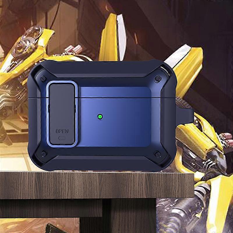 For AirPods Pro 2 Wireless Earphones Shockproof Bumblebee Silicone Protective Case