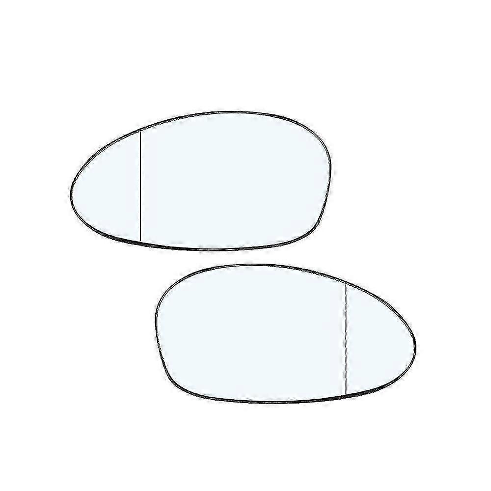 Apply 2pcs Car Side Rearview Mirror Heated Anti-fog Defrosting Glass compatible Bmw E92 E91 E93 E90 E87 E88 E82+(d)