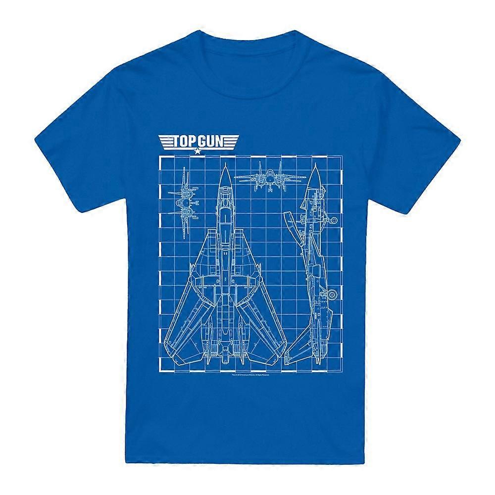 Top Gun Pánské Schematic Tričko