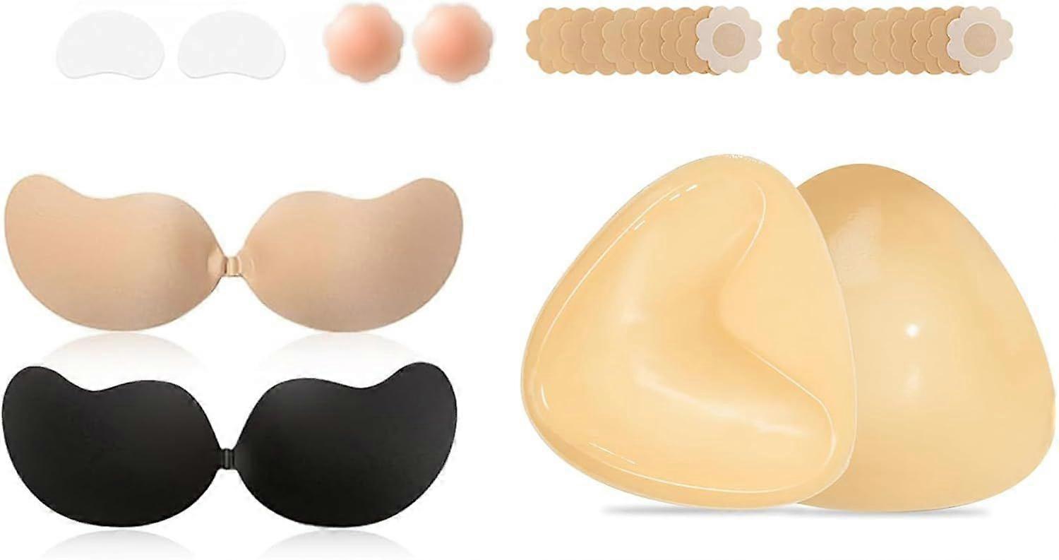 2025 Latest Model  Backless Strapless Invisible Adhesive Bra and Double Sided