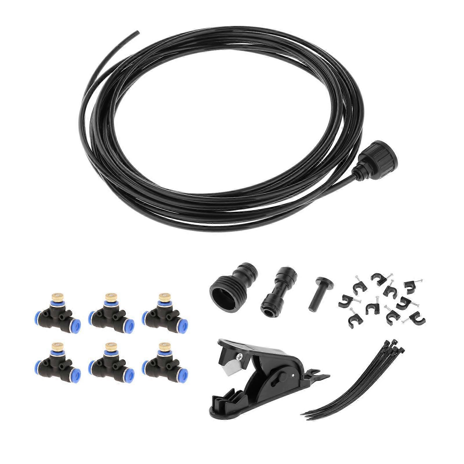 Mist Cooling System, Patio Mist System DIY Irrigation System Patio Mister