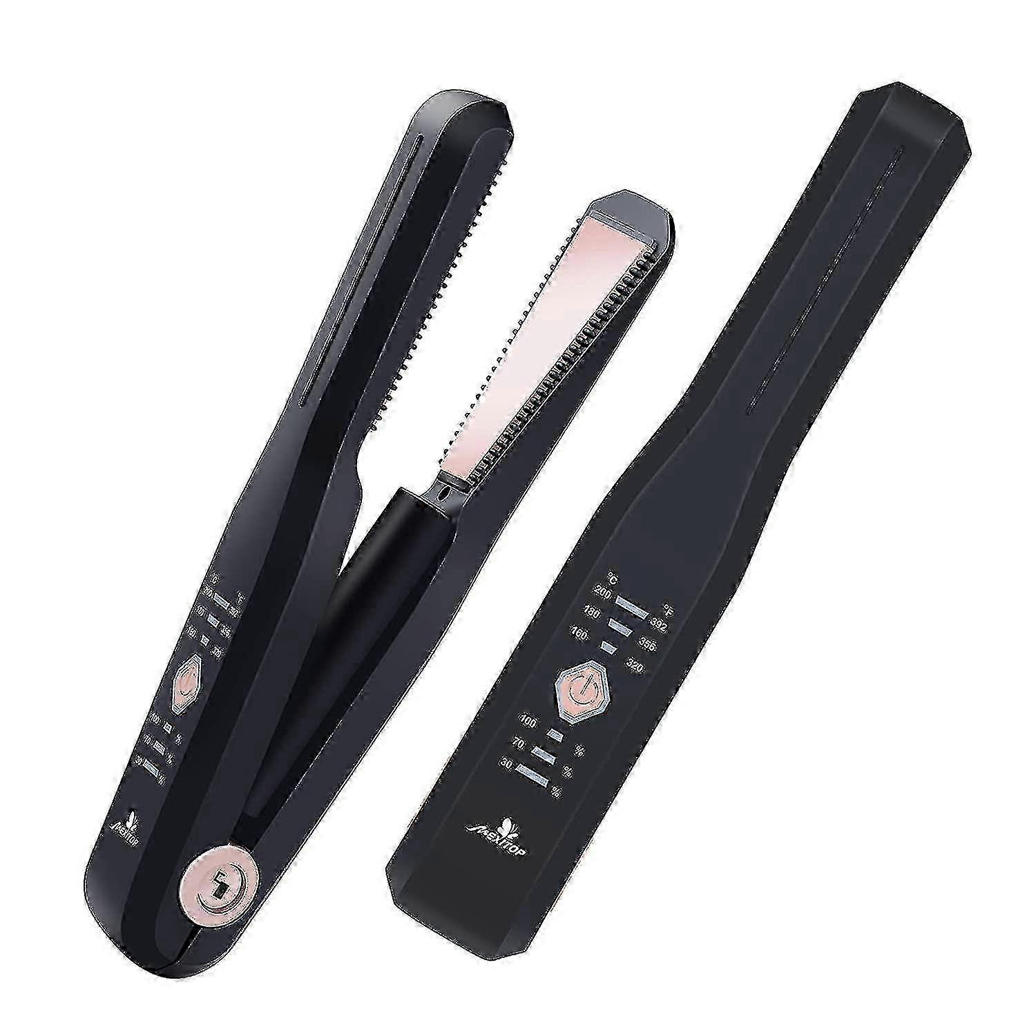 Hair Multi-styler Twist Ceramic Fla Straightener And Curler 2 In 1 - Usb Rechargeable