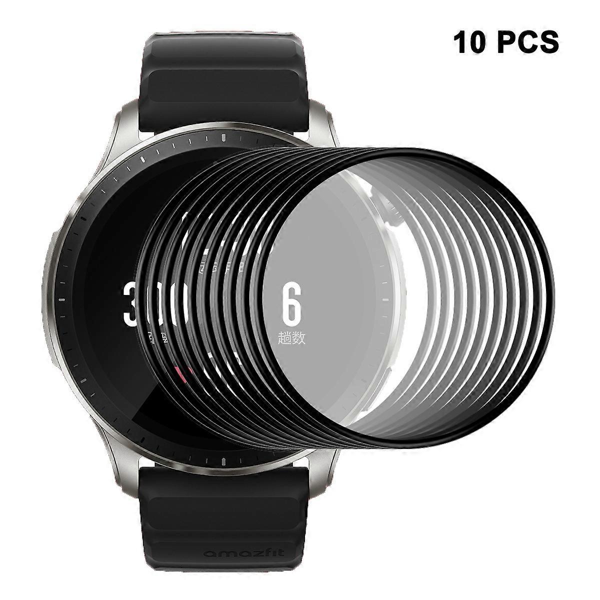 10 stücke für Amazfit GTR 4 ENKAY 3D Full Coverage Soft PC Edge + PMMA HD Displayschutzfolie