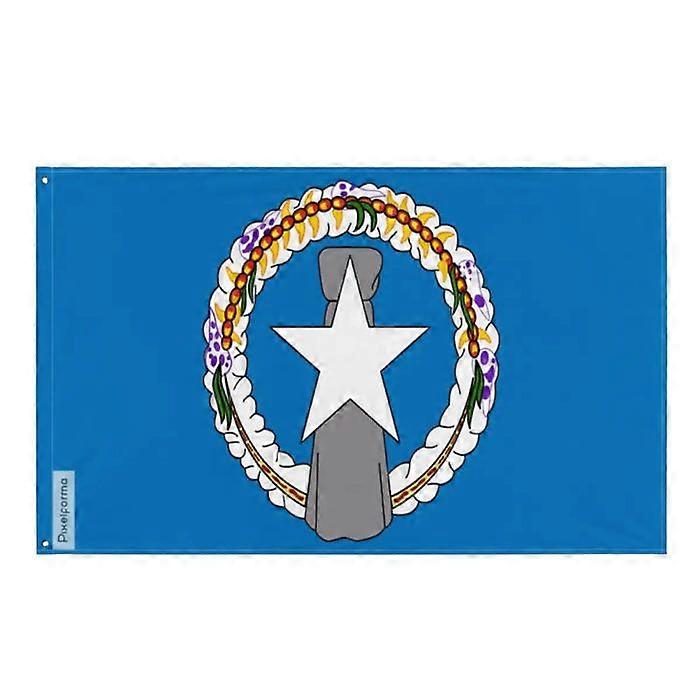 Northern Mariana Islands Flag – 64 x 96 cm – Polyester – Iron Eyelets – Durable
