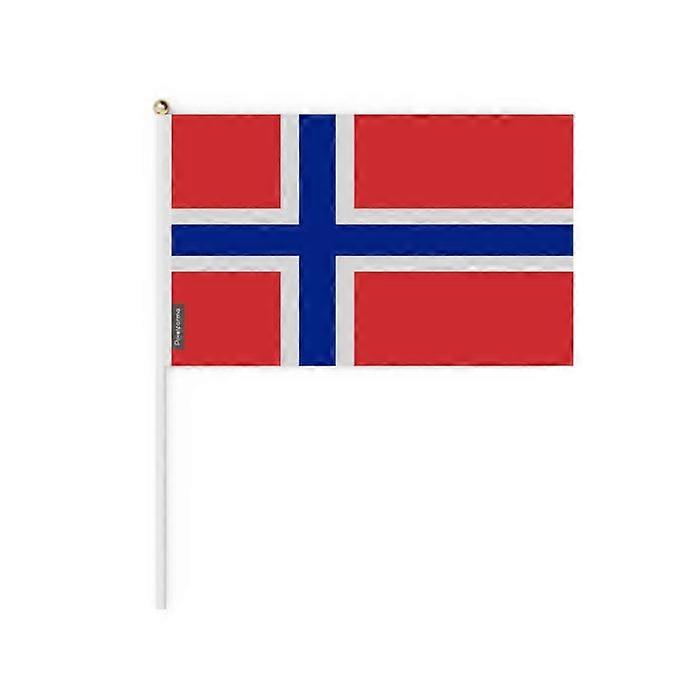 Flag - Svalbard and Jan Mayen - 30 x 45 cm - Polyester - Lightweight - Double-sided