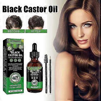 Castor Oil Dense Hair Solution, Moisturizes And Protects Hair Loss Dense And Black Hair Castor Oil Hair Care Essential Oil