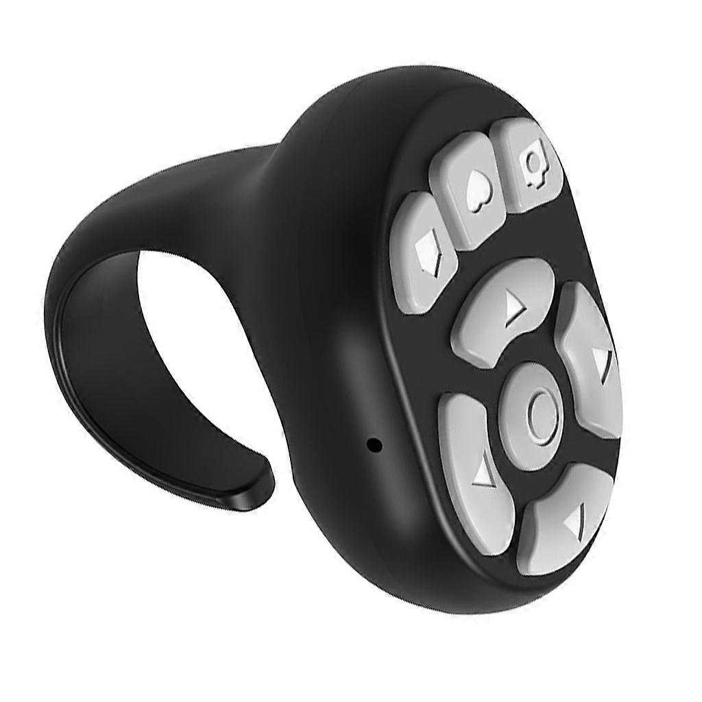 Stylish Remote Rings for Smartphones Video Scrolling Page Turning Convenient