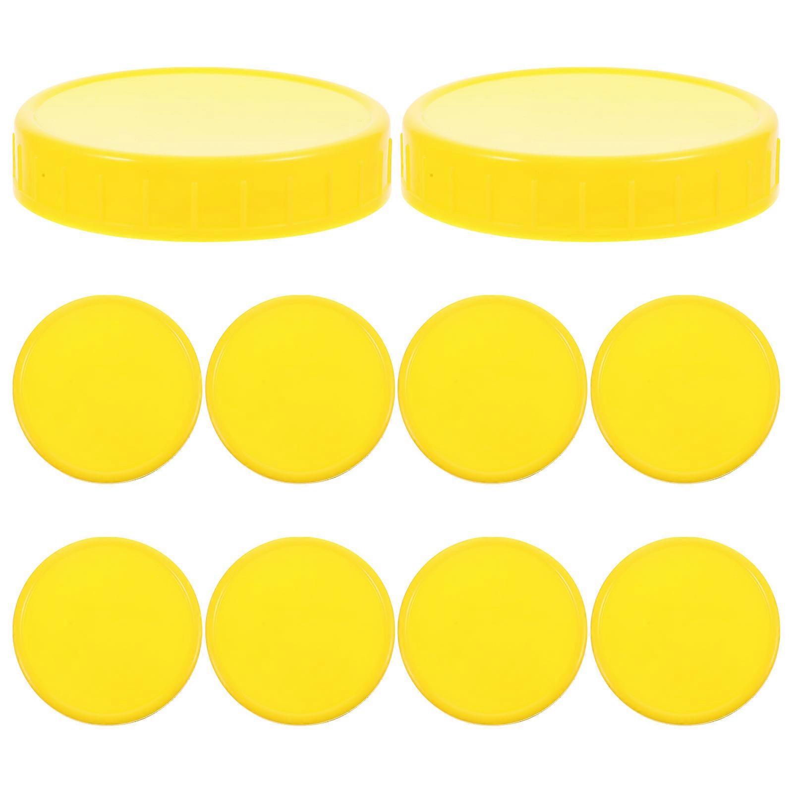 10pcs Large Mouth Mason Jar Lids Food Storage Caps Canning Jar Covers