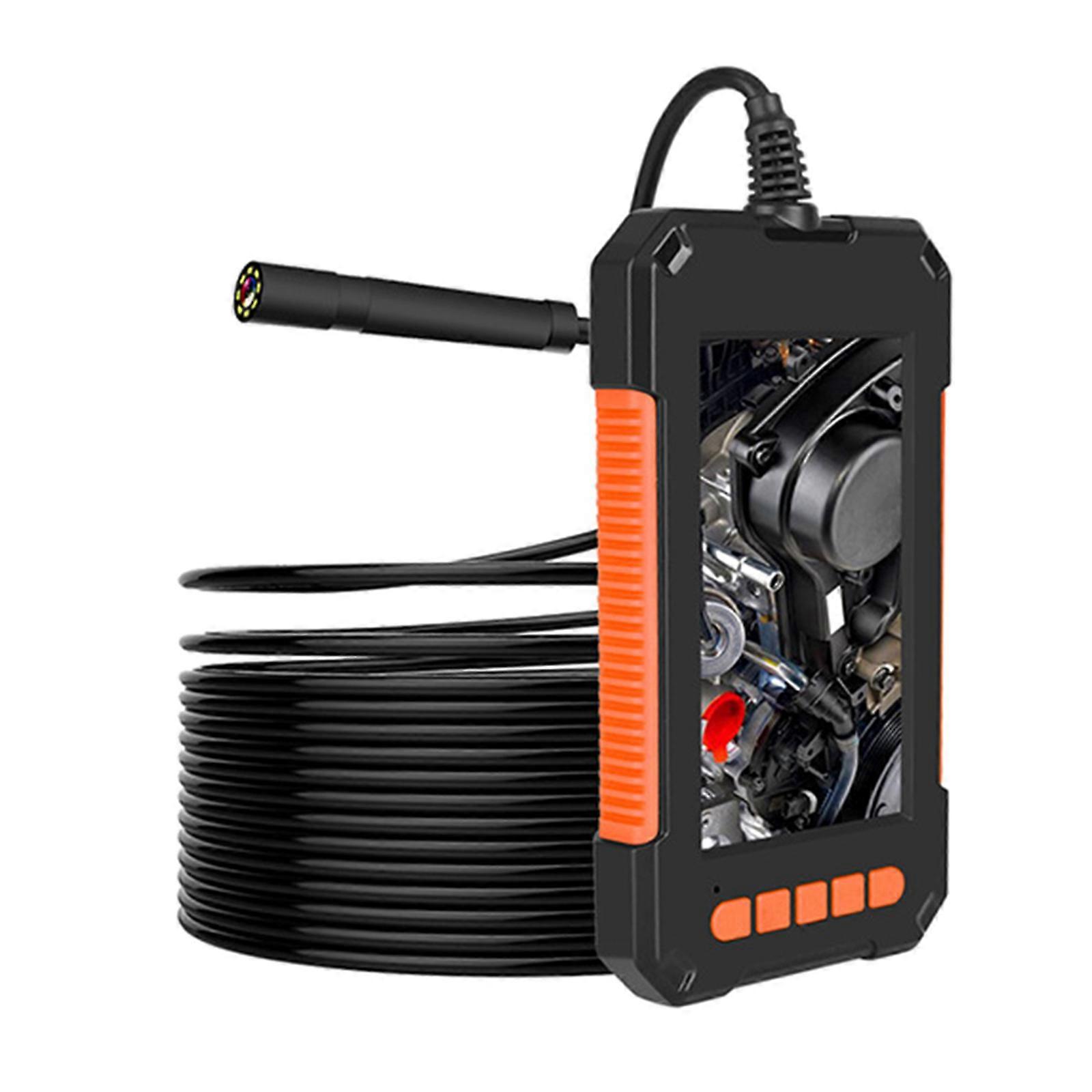 Industrial Endoscope, 1080P Borescope Inspection Camera, IP67 Waterproof Camera, Sewer Camera with 8LED Light