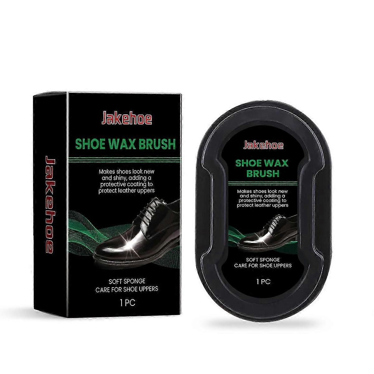 Jakehoe Sponge Shoe Polish, Portable Shoe Polish Leather To Remove Stains Without Damage To The Uppe
