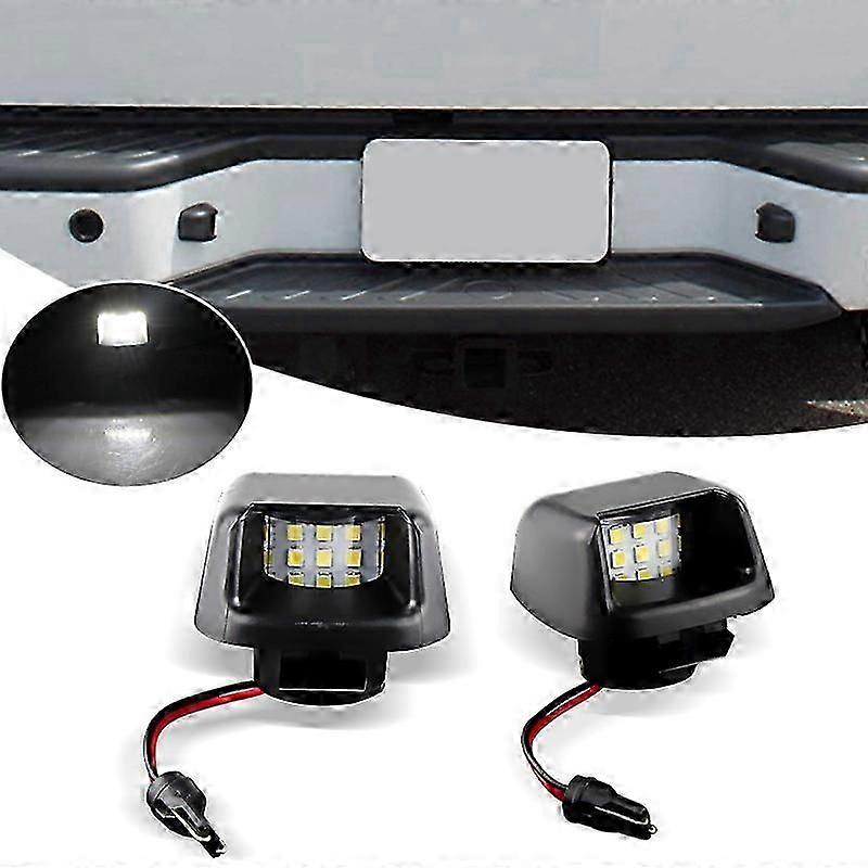 2pcs White 15smd Led Car Number License Plate Lights For Nissan Navara D40 Frontier Armada Titan Xterra Suzuki Equator