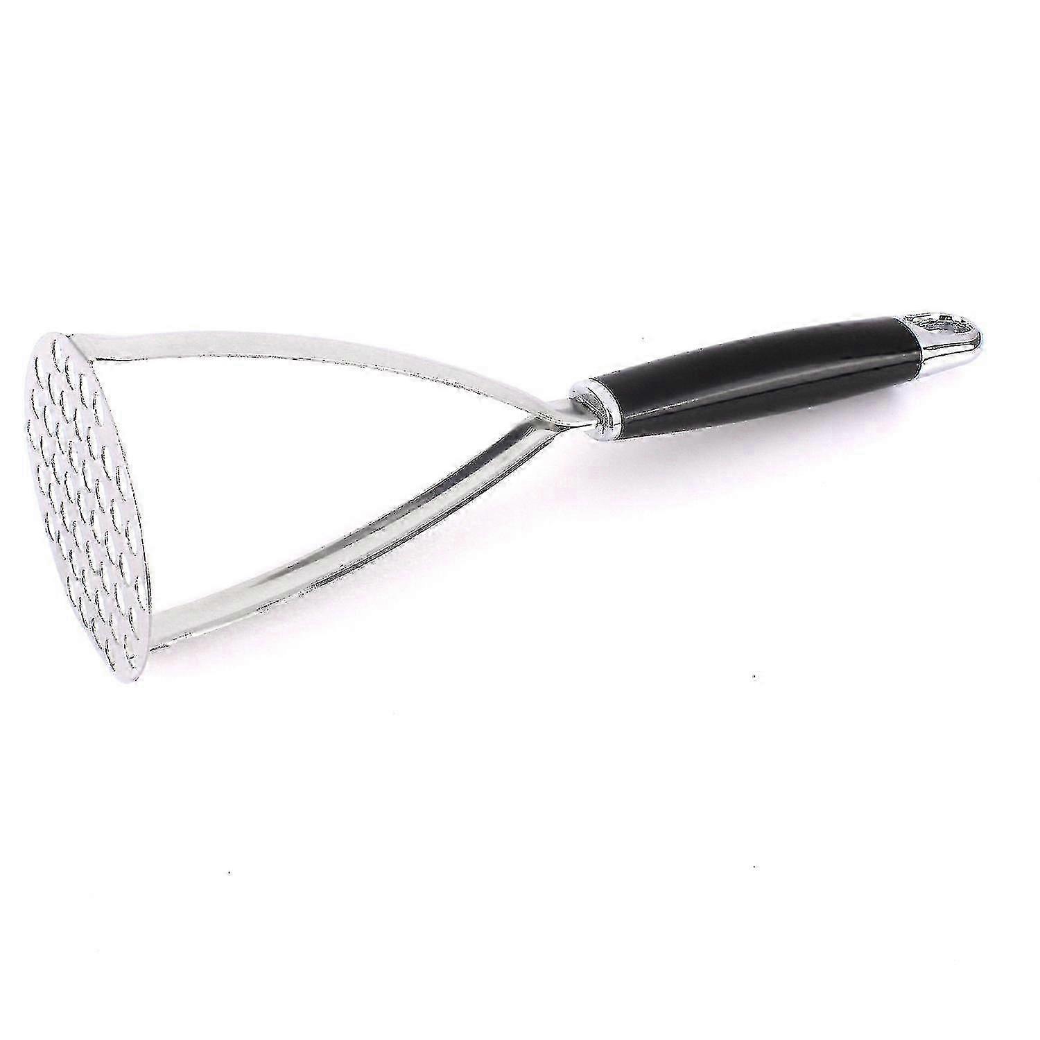 Stainless Steel Potato Masher - Durable Kitchen Smasher Tool - Silver