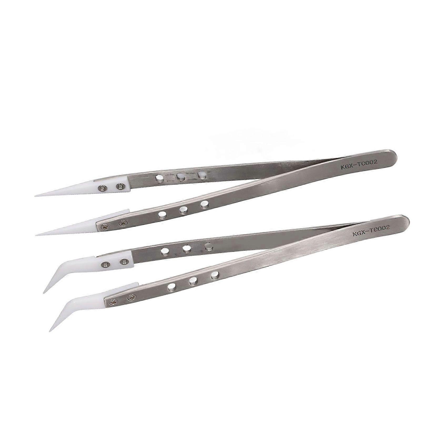 جودة عالية تلميح خاص خط الطيران ملاقط السيراميك مجموعة مستقيم رئيس الكوع