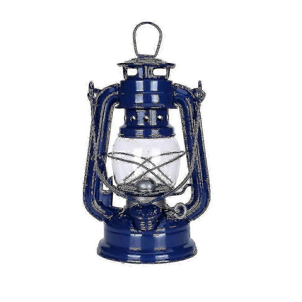 Portable Handheld Oil Lamp Iron Retro Style Candlestick Outdoor Lighting Picnic Kerosene Lights Lant