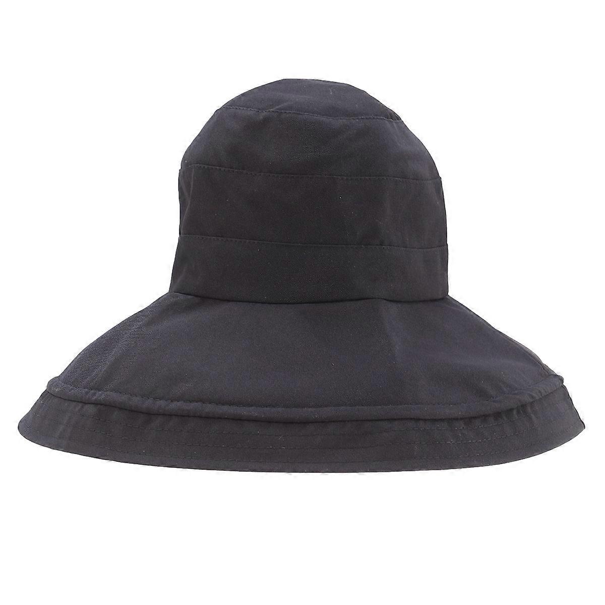 Chapeau bob léger à large bord pour femmes pour les voyages en plein air en été, la pêche, le jardinage et les activités de plage - conception de protection solaire confortable en